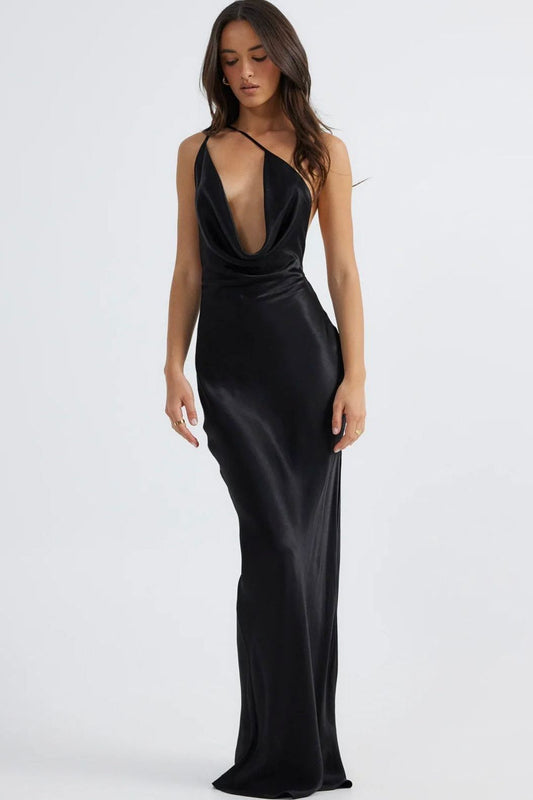 Johanna Cowl Neck | Black