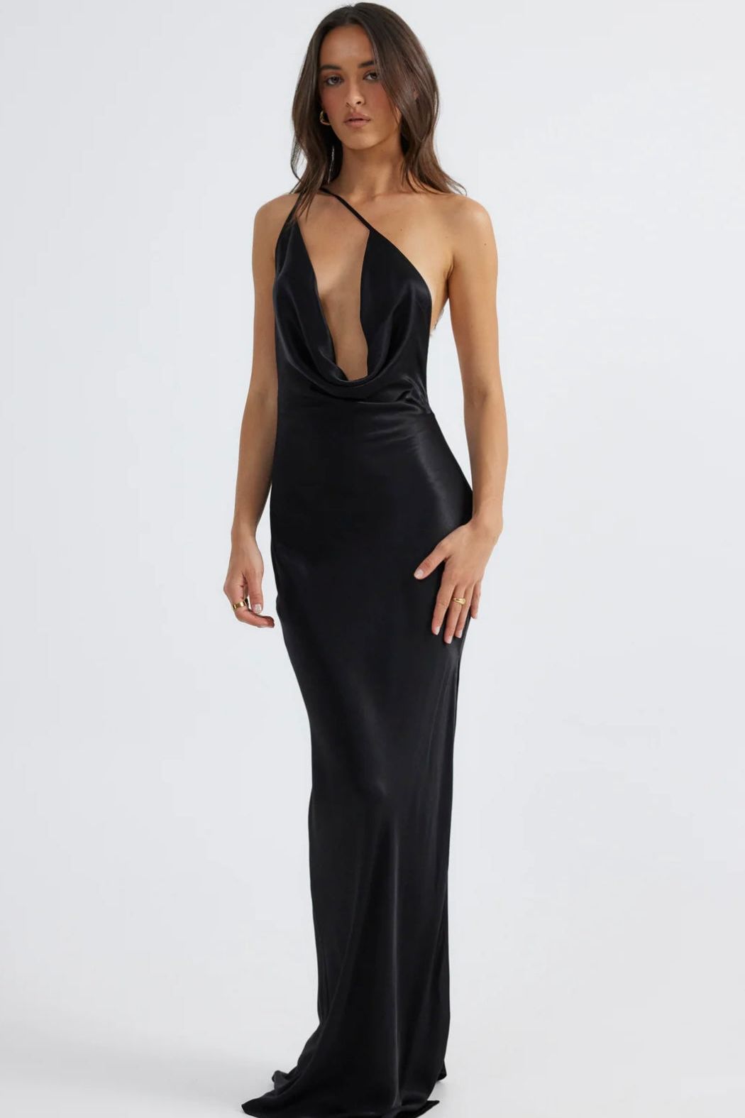 Johanna Cowl Neck | Black